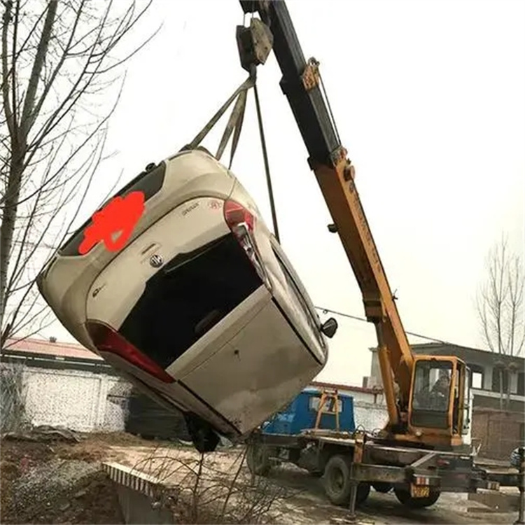 江南吊车救援小汽车怎么吊